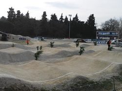 Axelle Jacques 2ème en coupe de frnace bmx (minimes filles)
