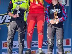 Blanche Cordesse Goffette, championne Normandie 20 et 24 pouces  BMX 2025