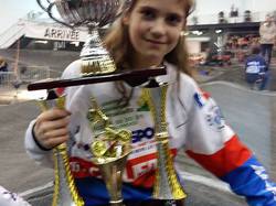 Caen BMX victoire de Louise Pottier