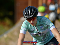 Emma Dautresire et Jules Radoux, vainqueur du Challenge Tréportais VTT cadette et junior 2023