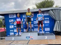 Lise 2° de la Coupe de France VTT FFC Cadettes