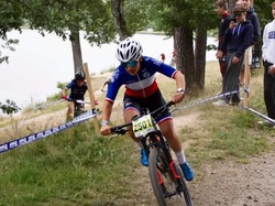 Lise Klaes 2è à la Coupe de France VTT de USSEL