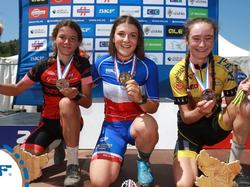 Lise Klaes Championne de France VTT FFC en cadettes