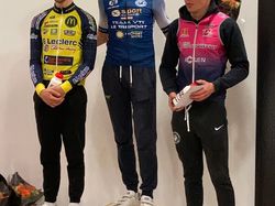 Mathéo Lucet 1° espoir Coupe Normandie VTT FFC à Darnétal