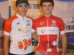 Matho Lucet scratch et Nathan Jouhault Junior, Vainqueur challenge Tréportais VTT 2021