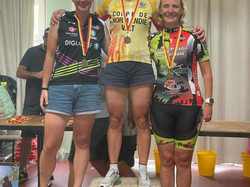 Maélia Bénard vainqueur TRJV U11F 2023 et Natacha Bruyez vainqueur coupe NOR 2023 VTT